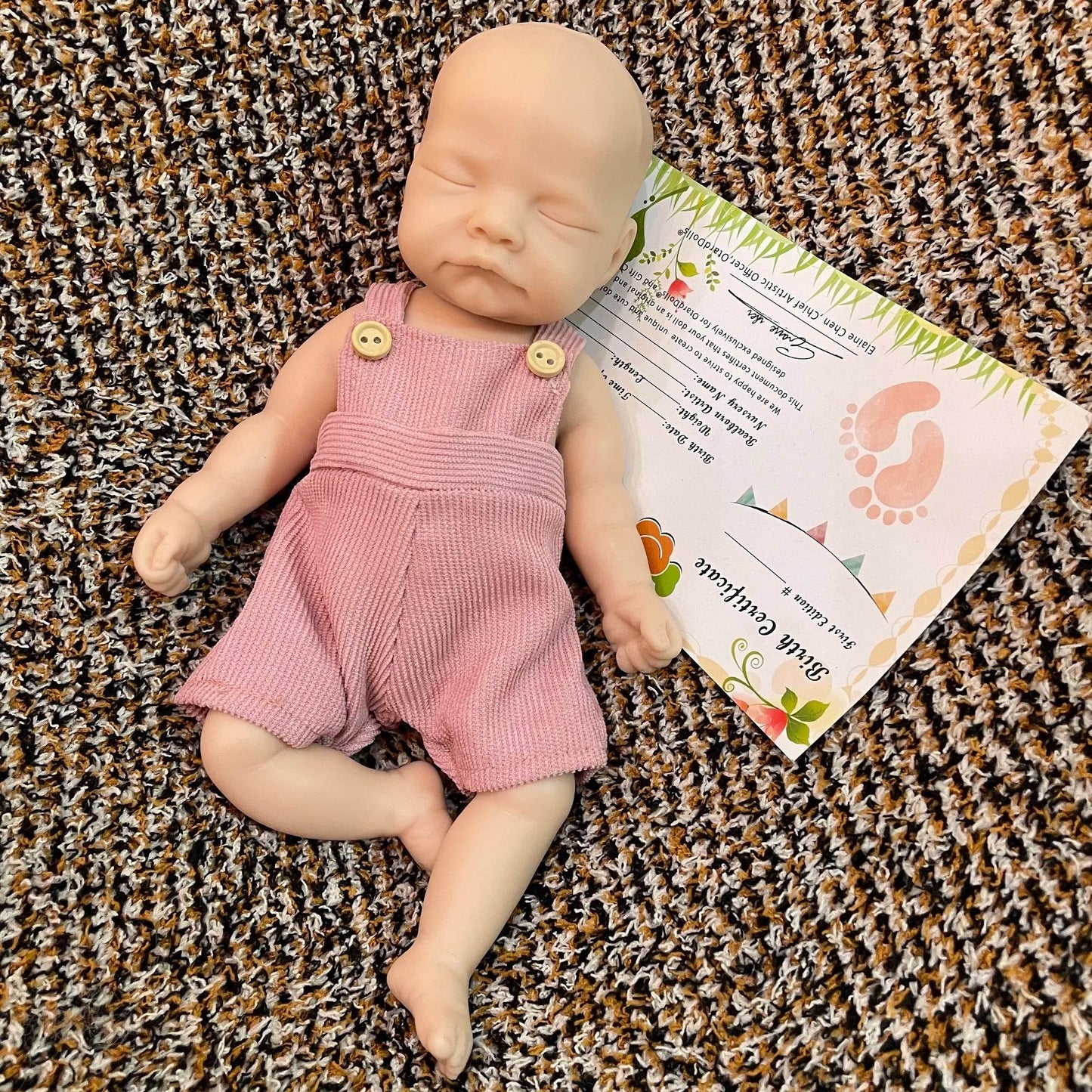 Realistic Silicone Doll Body 25cm Unpainted 8 Styles Gift - ToylandEU