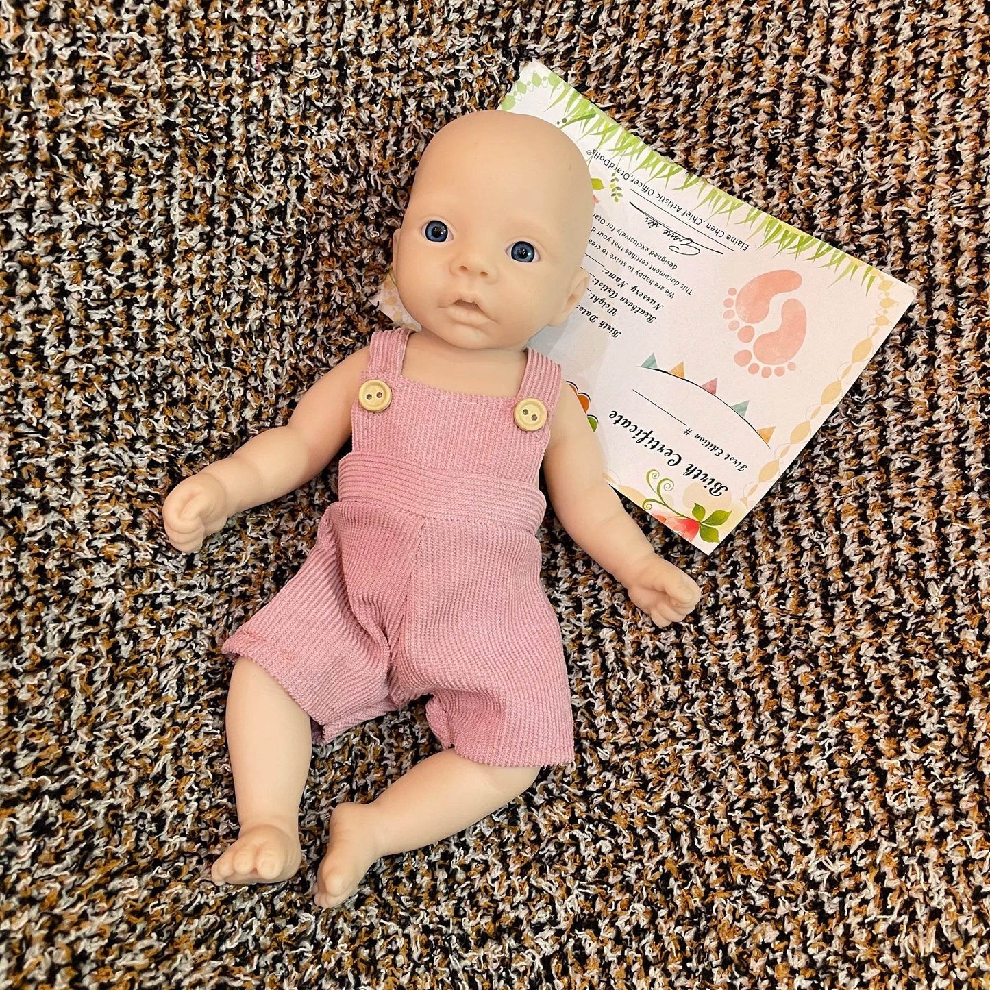 Realistic Silicone Doll Body 25cm Unpainted 8 Styles Gift - ToylandEU