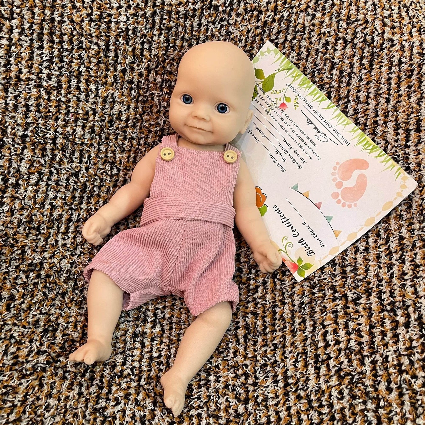 Realistic Silicone Doll Body 25cm Unpainted 8 Styles Gift - ToylandEU