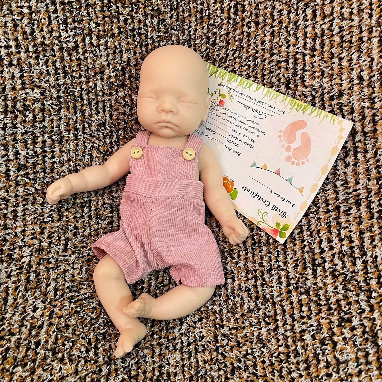 Realistic Silicone Doll Body 25cm Unpainted 8 Styles Gift - ToylandEU