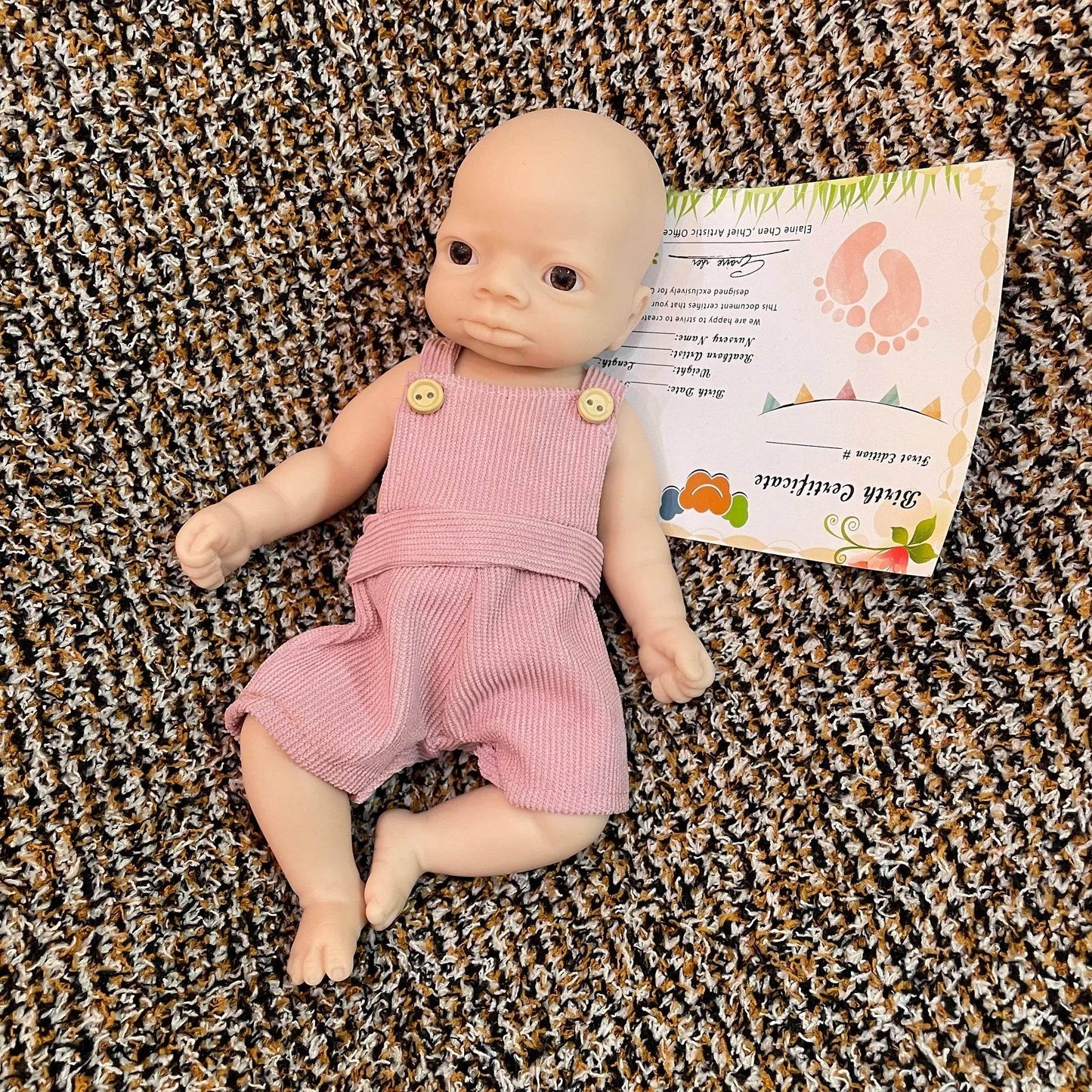 Realistic Silicone Doll Body 25cm Unpainted 8 Styles Gift - ToylandEU