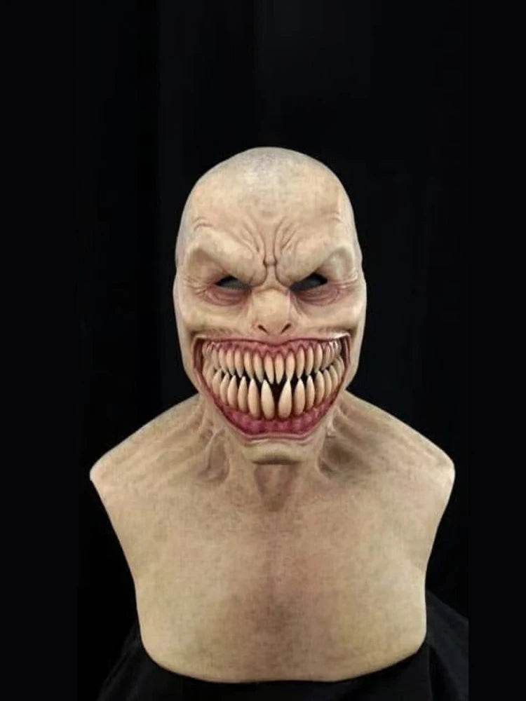 Realistic Skull Mask Premium Red Latex Design For Halloween - ToylandEU