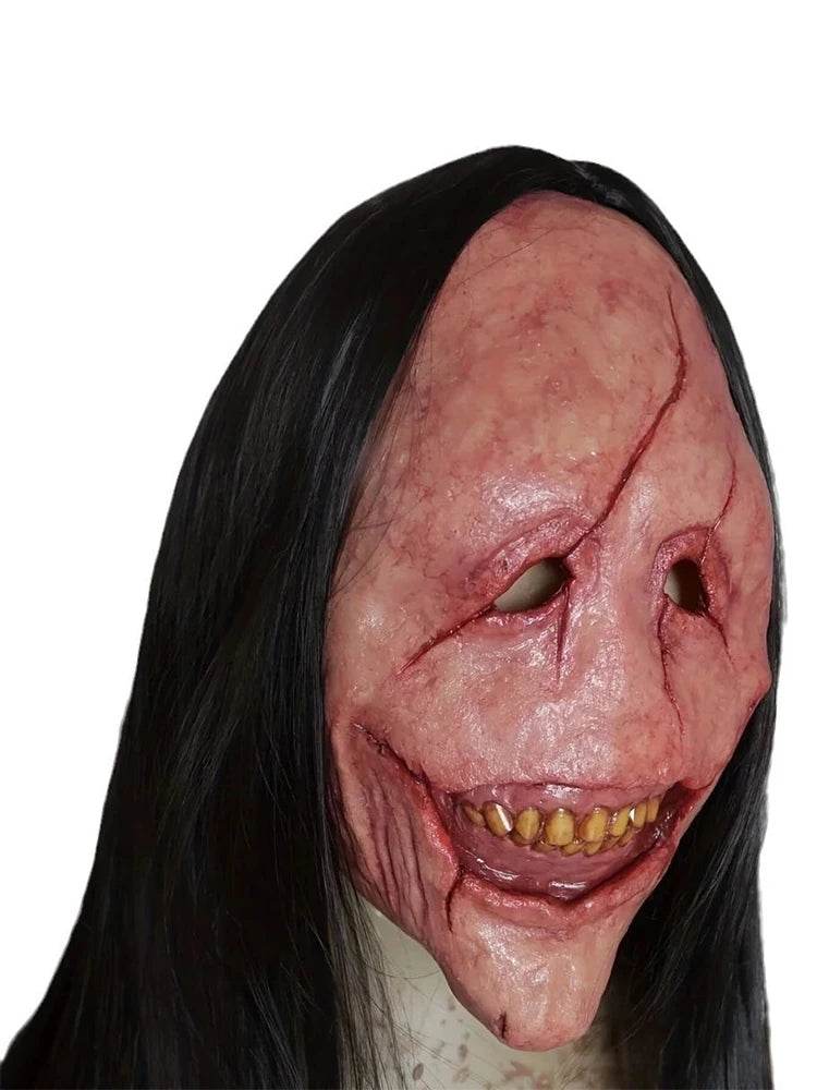 Realistic Skull Mask Premium Red Latex Design For Halloween - ToylandEU