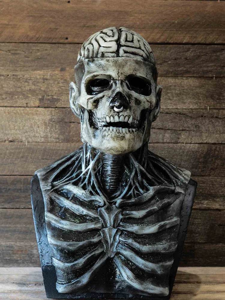 Realistic Skull Mask Premium Red Latex Design For Halloween - ToylandEU