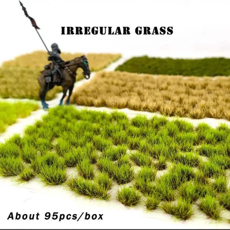  Realistic Static Grass Tufts for Model Railroads Ready -  ToylandEU™