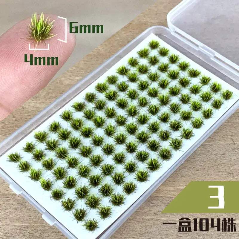  Realistic Static Grass Tufts for Model Railroads Ready -  ToylandEU™
