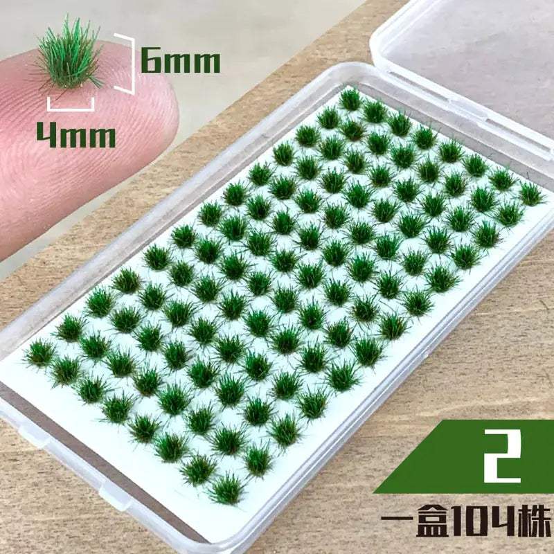  Realistic Static Grass Tufts for Model Railroads Ready -  ToylandEU™