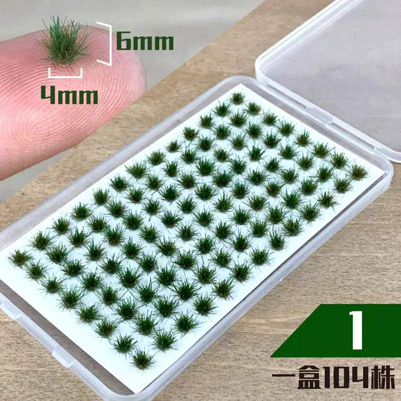  Realistic Static Grass Tufts for Model Railroads Ready -  ToylandEU™