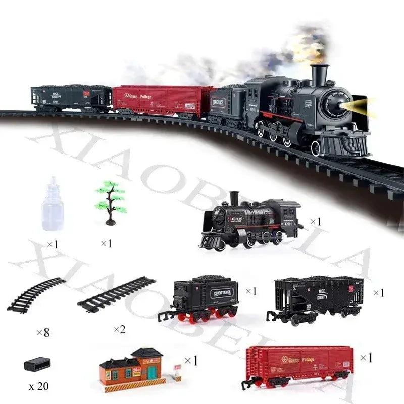  Realistic Steam Locomotive Train Set Smoke Simulation -  ToylandEU™