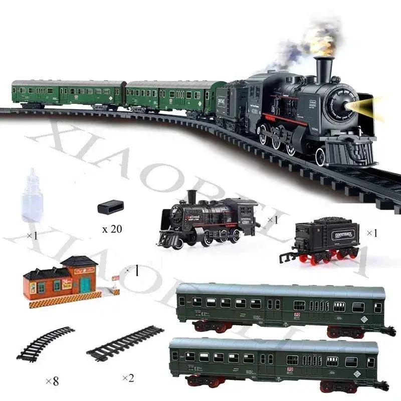  Realistic Steam Locomotive Train Set Smoke Simulation -  ToylandEU™