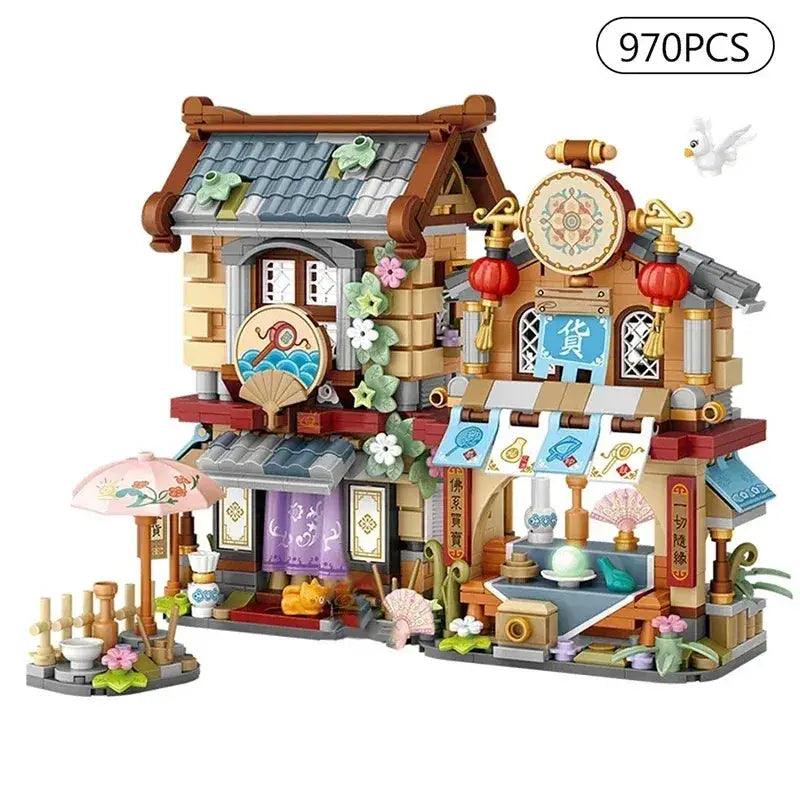 Realistic Street View Building Blocks Izakaya Takoyaki -  ToylandEU™