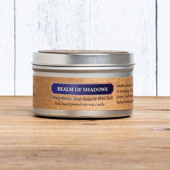 Fantasy Soy Candle | 6 Oz Candle Tin | Pure Soy Wax | Tabletop Fantasy Gaming