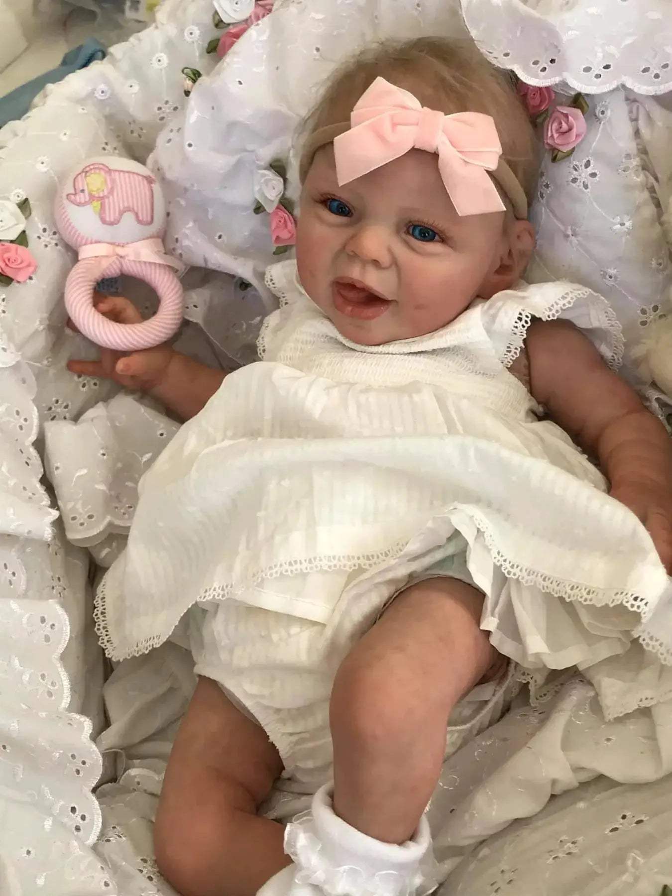  22 Inch Baby Girl Doll Lifelike Soft Touch Gift -  ToylandEU™