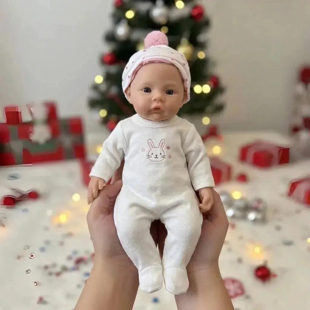  Silicone Reborn Baby Doll 13 Inch Lifelike Soft Touch -  ToylandEU™