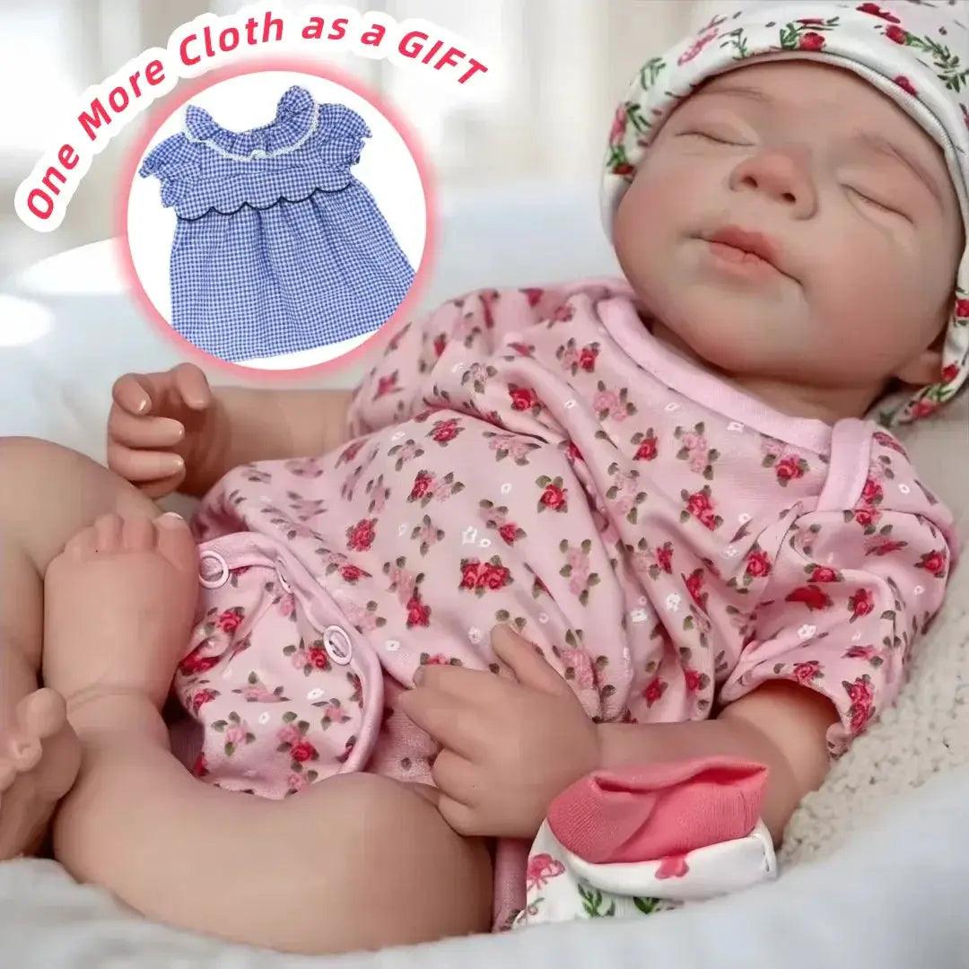  18 Inch Open Mouth Silicone Reborn Baby Doll Washable -  ToylandEU™