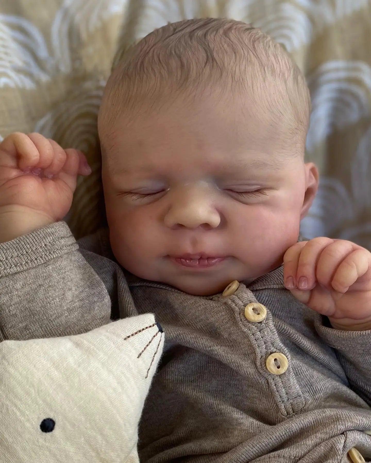  NPK 19 Inch Reborn Baby Doll Pascale Realistic 3D Skin -  ToylandEU™