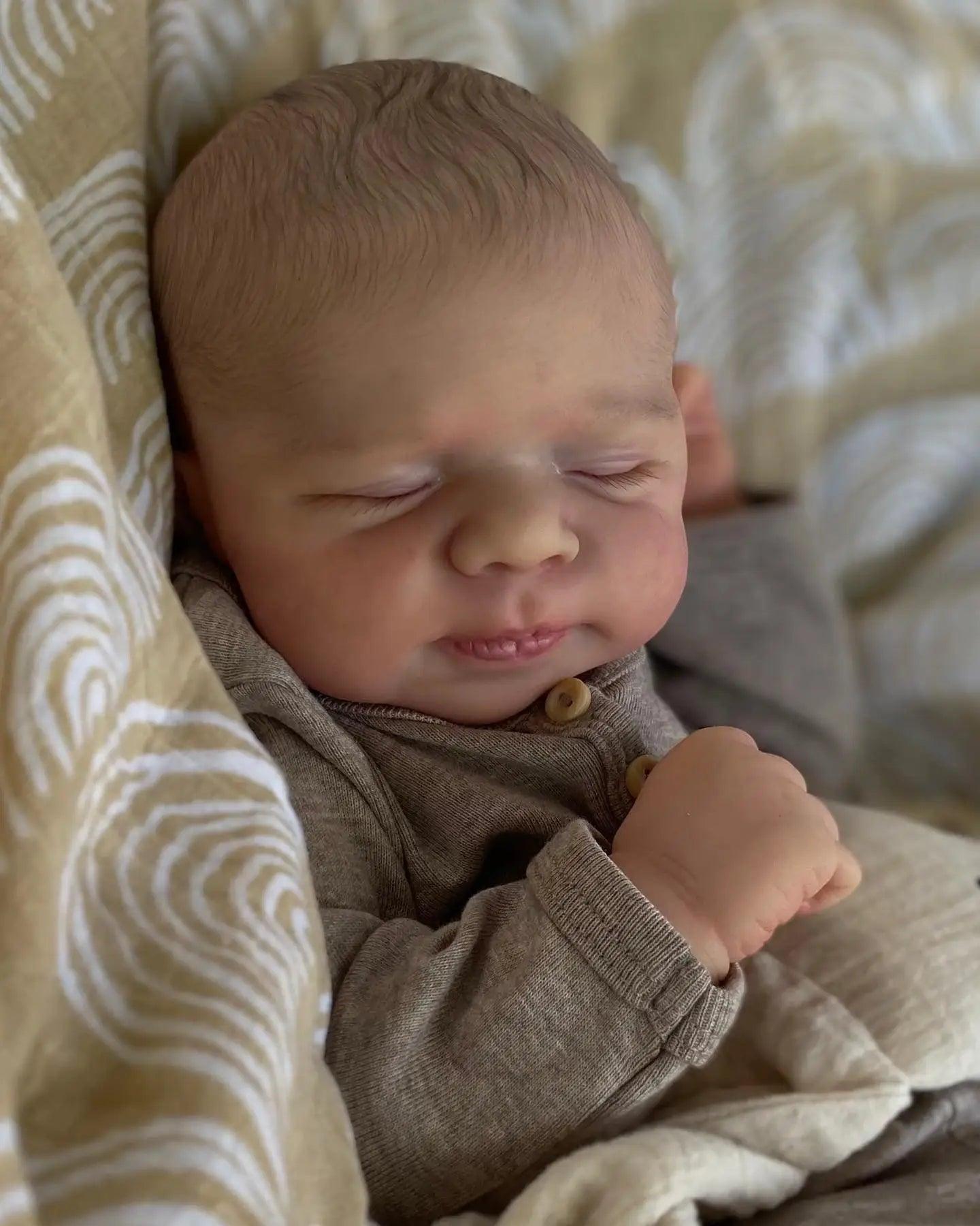  NPK 19 Inch Reborn Baby Doll Pascale Realistic 3D Skin -  ToylandEU™