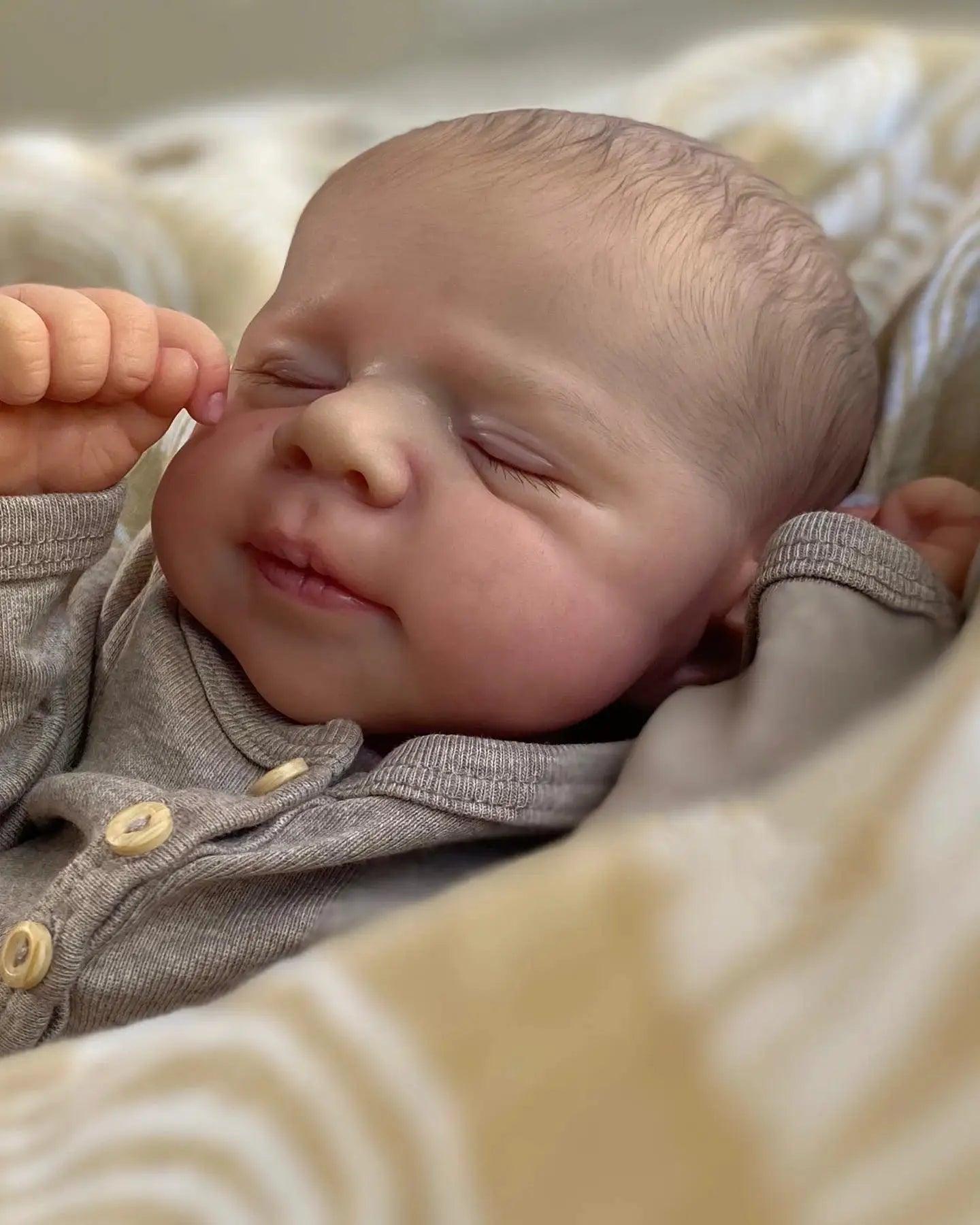  NPK 19 Inch Reborn Baby Doll Pascale Realistic 3D Skin -  ToylandEU™