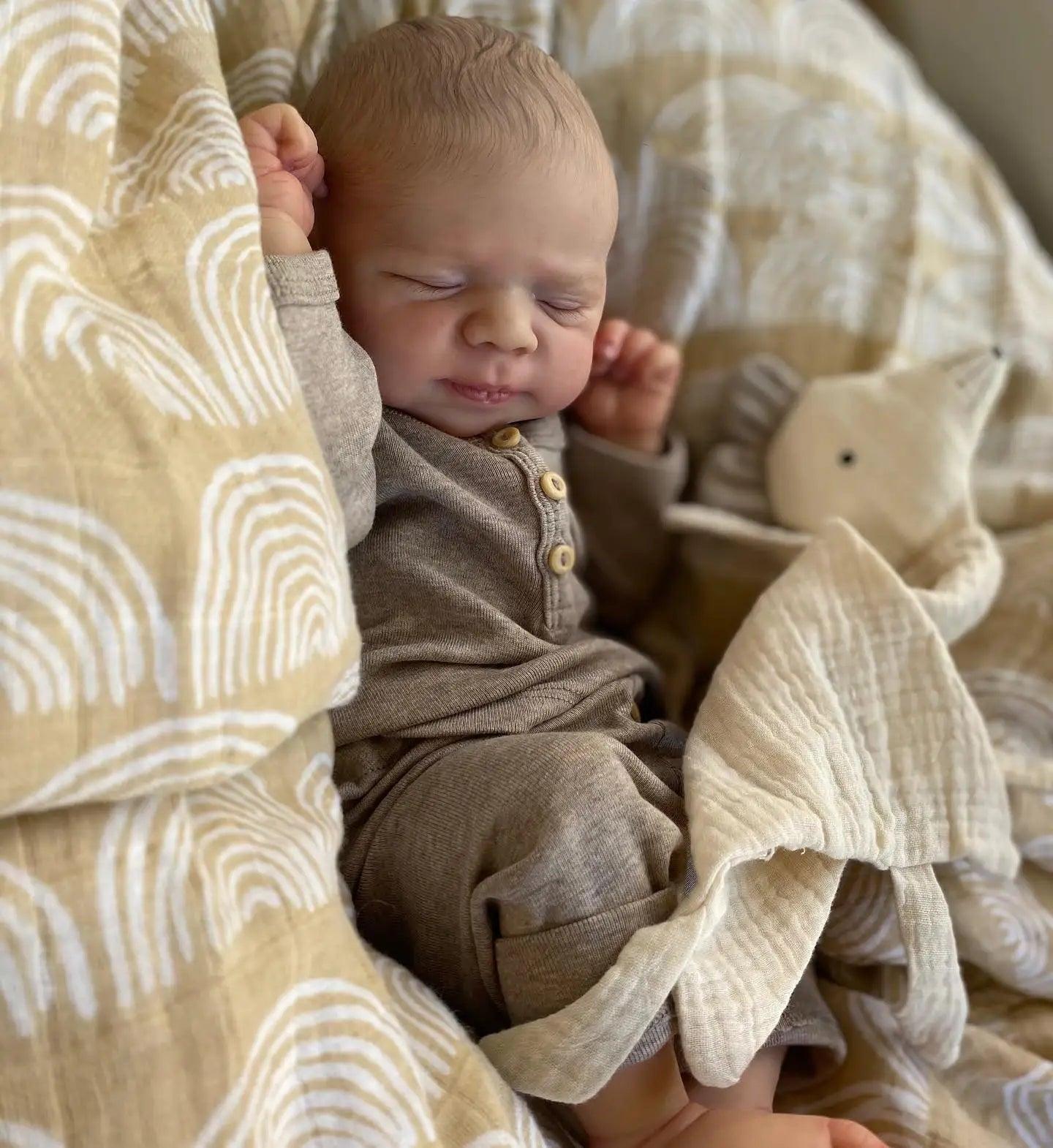  NPK 19 Inch Reborn Baby Doll Pascale Realistic 3D Skin -  ToylandEU™