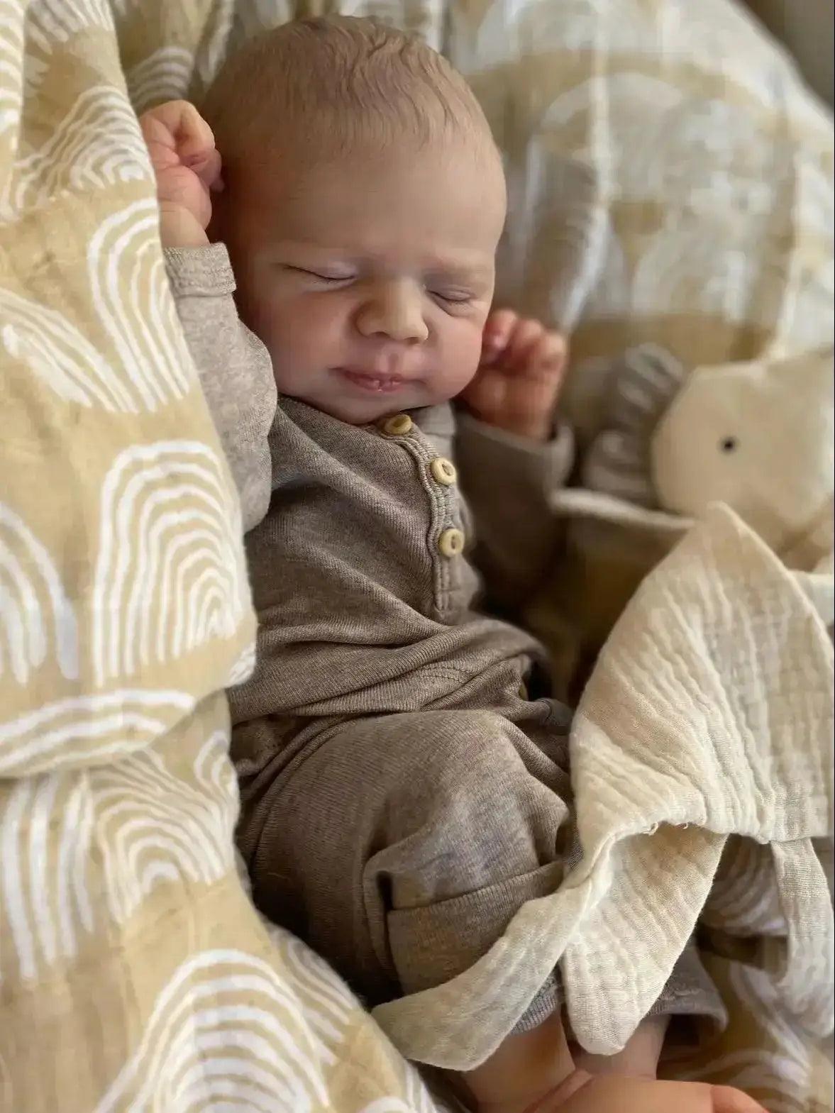  NPK 19 Inch Reborn Baby Doll Pascale Realistic 3D Skin -  ToylandEU™