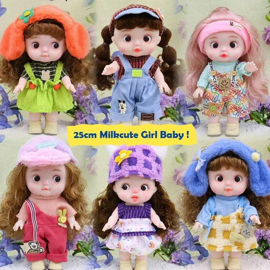  Reborn Baby Doll 25cm Cute Big Head Design For Girls -  ToylandEU™