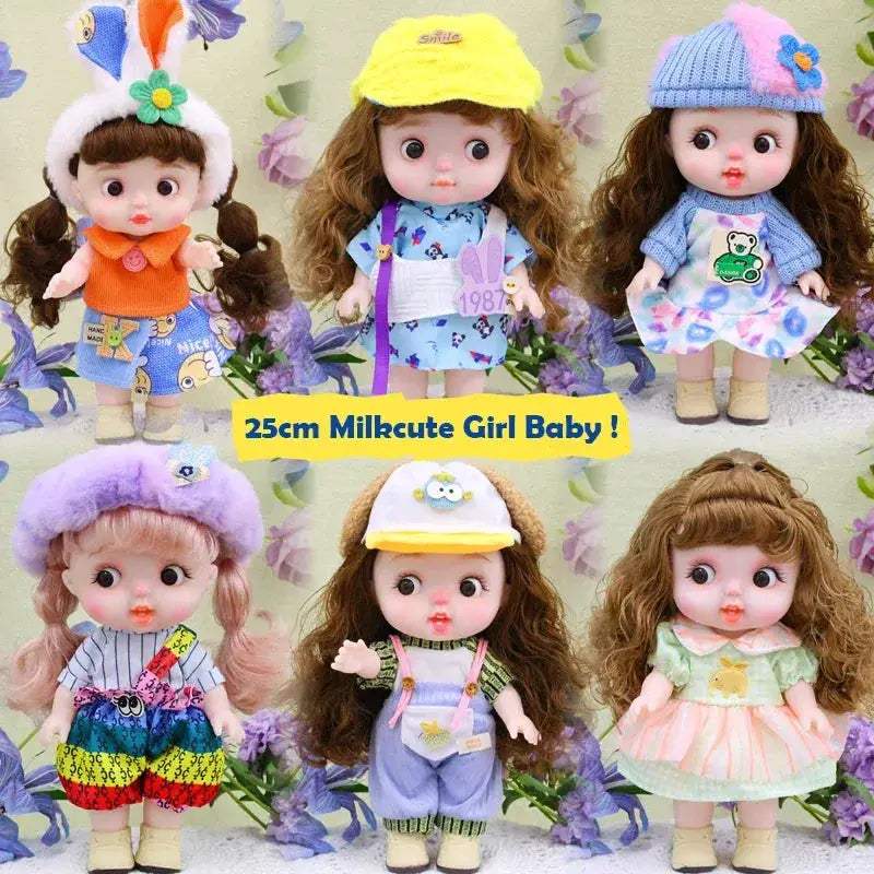  Reborn Baby Doll 25cm Cute Big Head Design For Girls -  ToylandEU™
