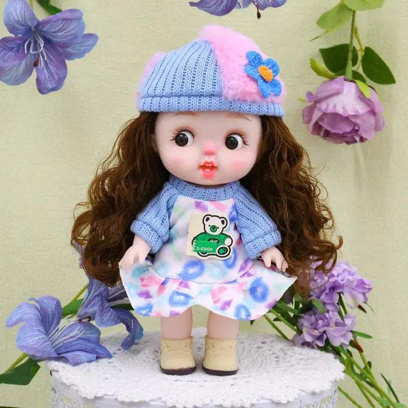  Reborn Baby Doll 25cm Cute Big Head Design For Girls -  ToylandEU™
