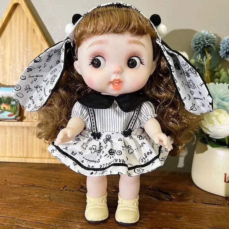 Reborn Baby Doll 25cm Cute Big Head Gift For Girls - ToylandEU