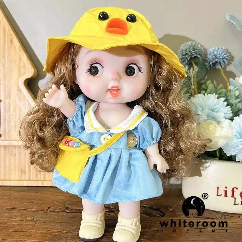Reborn Baby Doll 25cm Cute Big Head Gift For Girls - ToylandEU