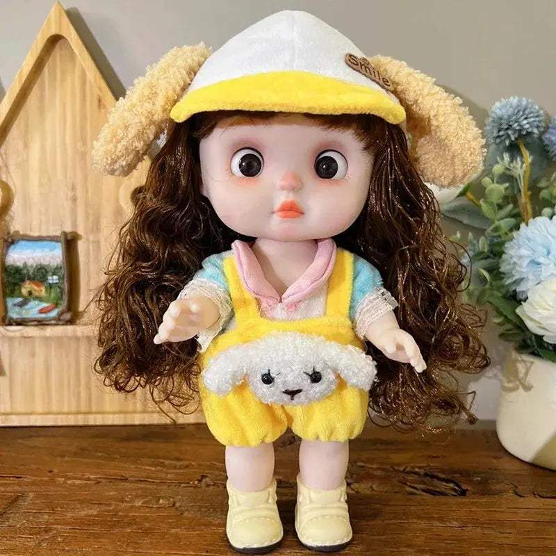 Reborn Baby Doll 25cm Cute Big Head Gift For Girls - ToylandEU