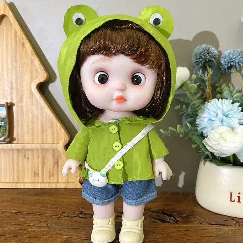 Reborn Baby Doll 25cm Cute Big Head Gift For Girls - ToylandEU