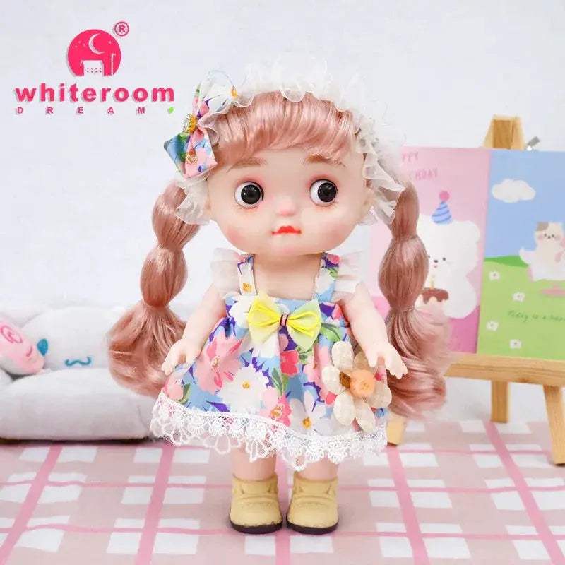 Reborn Baby Doll 25cm Cute Fat Cheeky Girl Gift Deluxe - ToylandEU