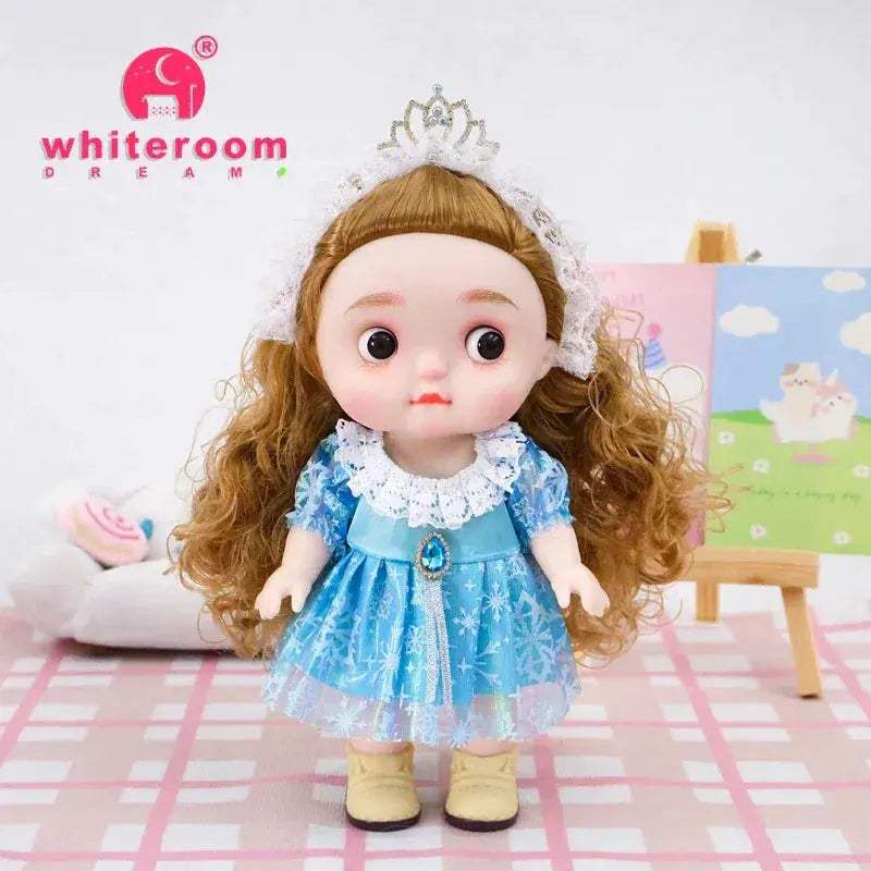 Reborn Baby Doll 25cm Cute Fat Cheeky Girl Gift Deluxe - ToylandEU