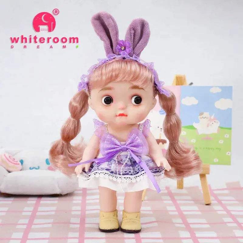 Reborn Baby Doll 25cm Cute Fat Cheeky Girl Gift Deluxe - ToylandEU