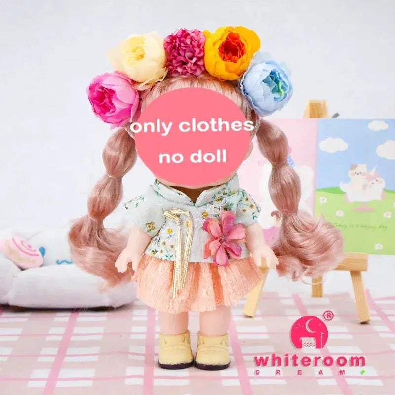 Reborn Baby Doll 25cm Cute Fat Cheeky Girl Gift Deluxe - ToylandEU