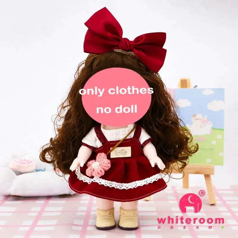 Reborn Baby Doll 25cm Cute Fat Cheeky Girl Gift Deluxe - ToylandEU