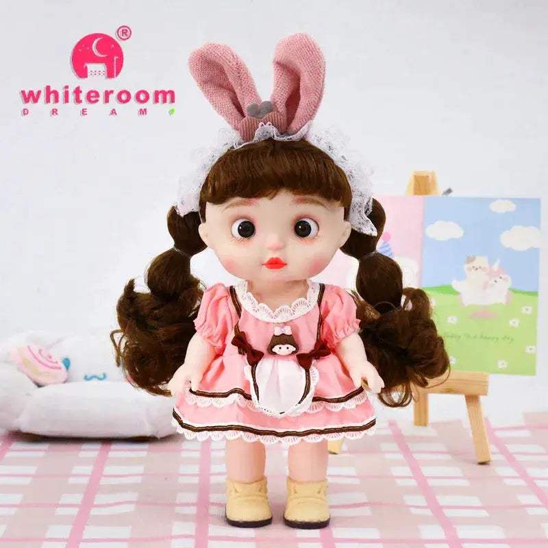 Reborn Baby Doll 25cm Cute Fat Cheeky Girl Gift Deluxe - ToylandEU