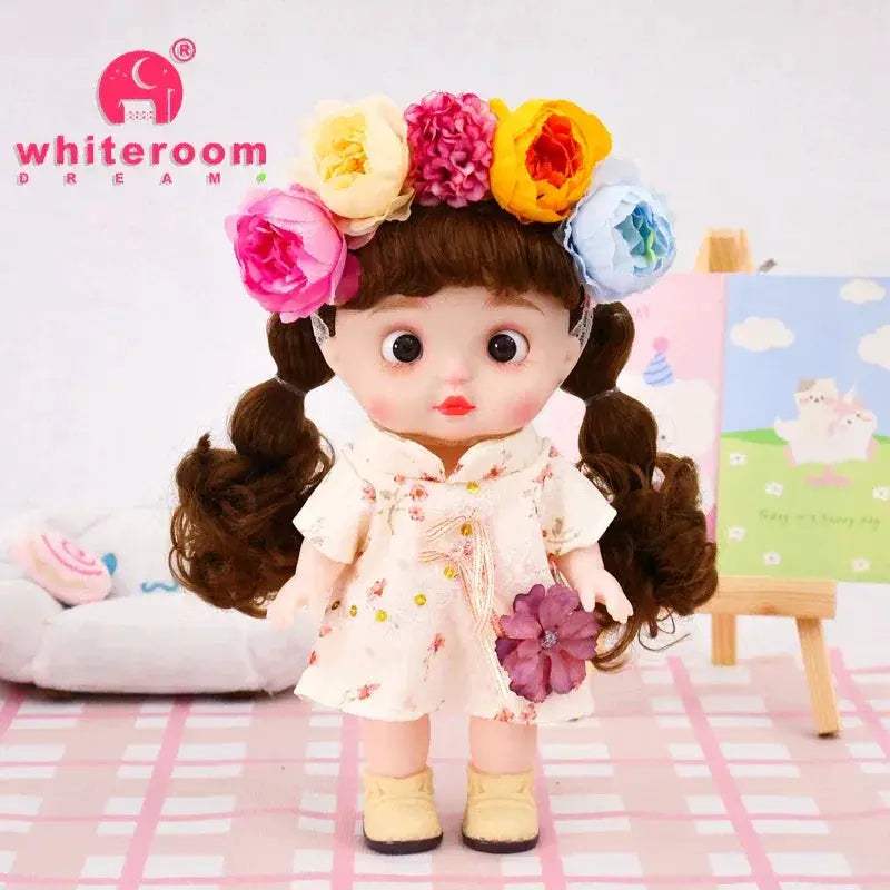 Reborn Baby Doll 25cm Cute Fat Cheeky Girl Gift Deluxe - ToylandEU