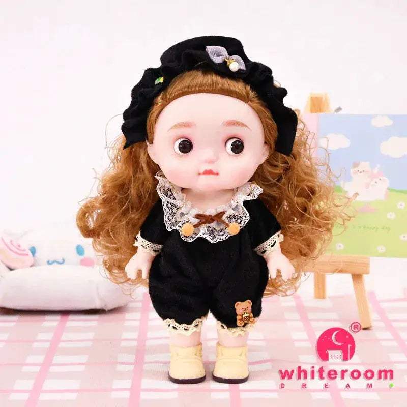Reborn Baby Doll 25cm Cute Fat Cheeky Girl Gift Deluxe - ToylandEU