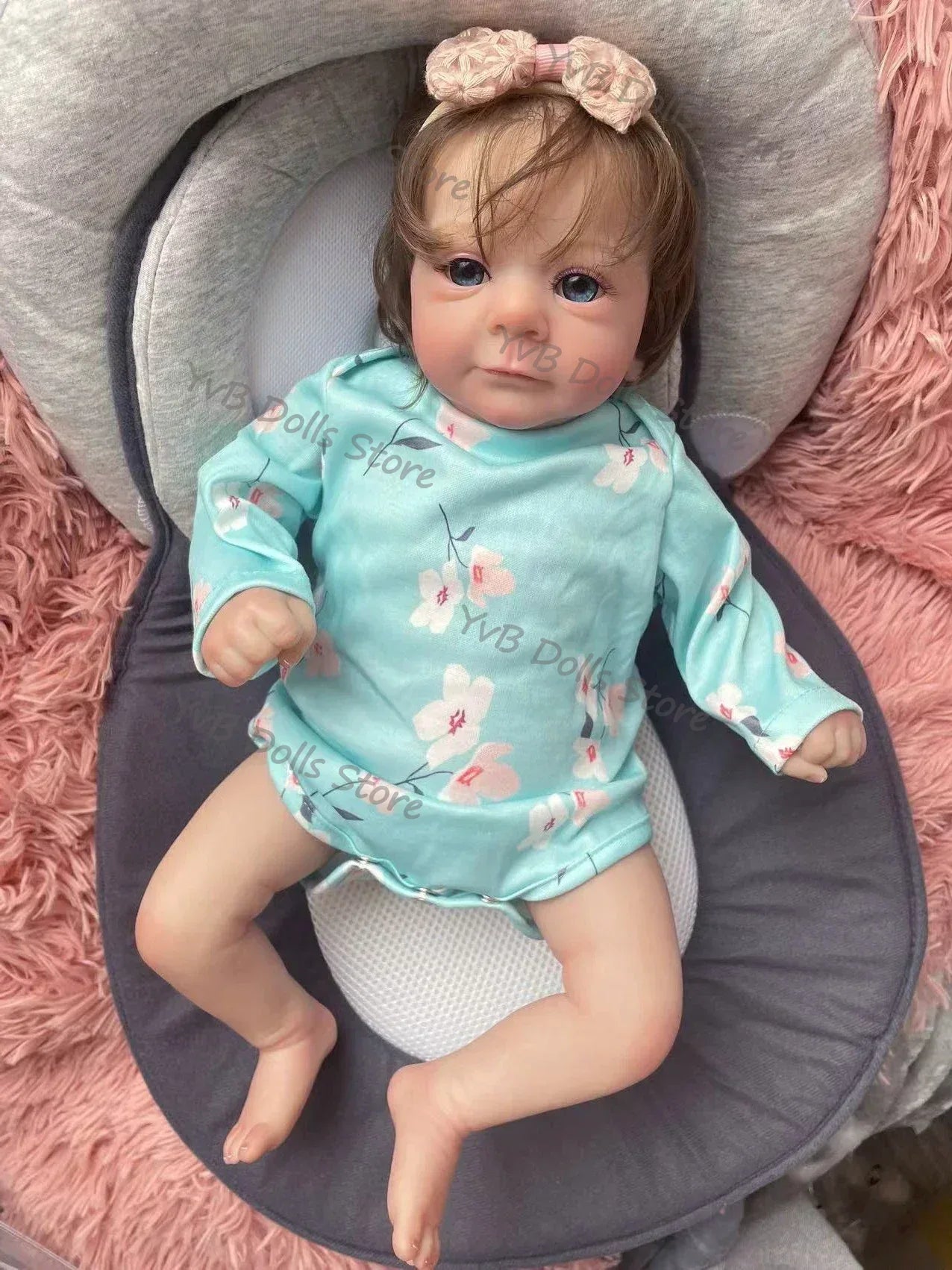 Reborn Baby Doll Felicia 18 Inch Lifelike Soft Touch - ToylandEU