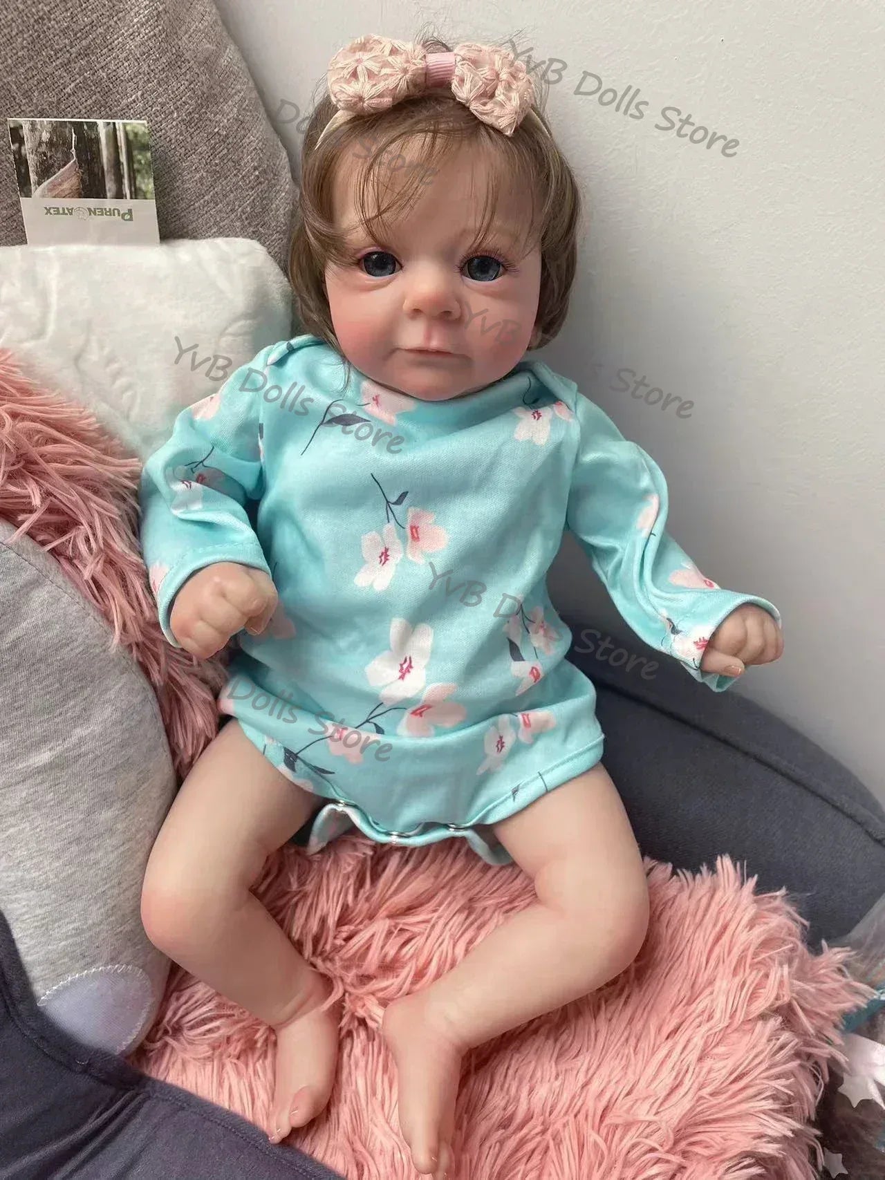 Reborn Baby Doll Felicia 18 Inch Lifelike Soft Touch - ToylandEU