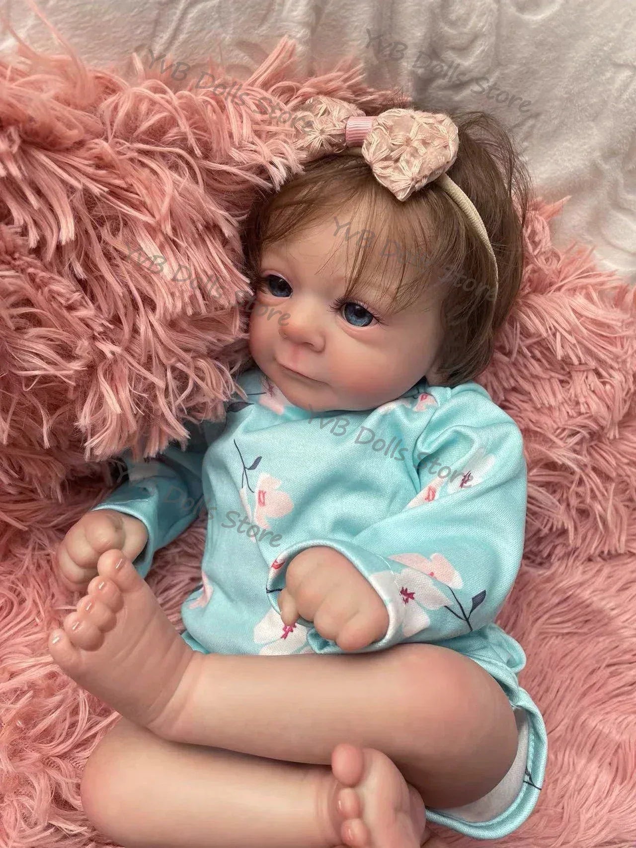Reborn Baby Doll Felicia 18 Inch Lifelike Soft Touch - ToylandEU
