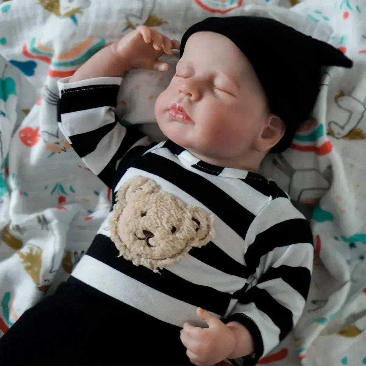 Reborn Baby Doll Realistic Painted Soft Cloth -  ToylandEU™