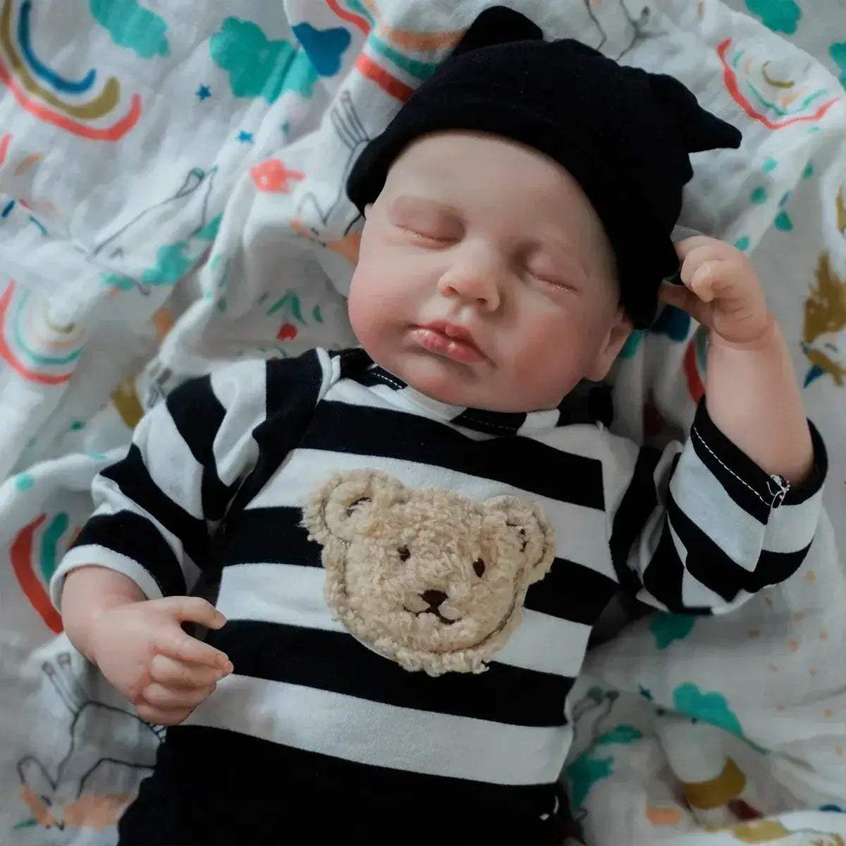  Reborn Baby Doll Realistic Painted Soft Cloth -  ToylandEU™