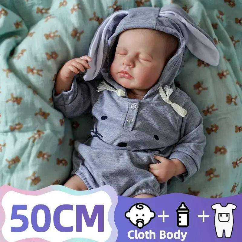  Reborn Baby Doll Realistic Painted Soft Cloth -  ToylandEU™