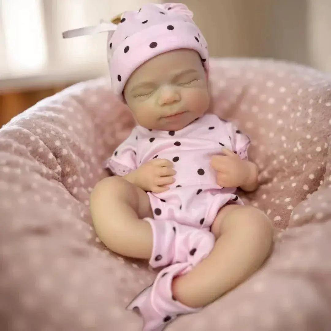  Silicone Reborn Doll 13 Inch Open Mouth 3D Painted -  ToylandEU™
