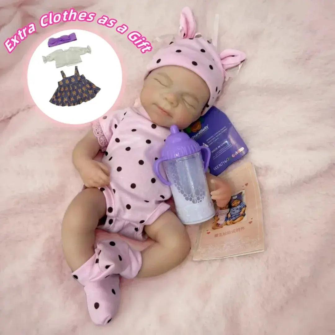  Silicone Reborn Doll 13 Inch Open Mouth 3D Painted -  ToylandEU™