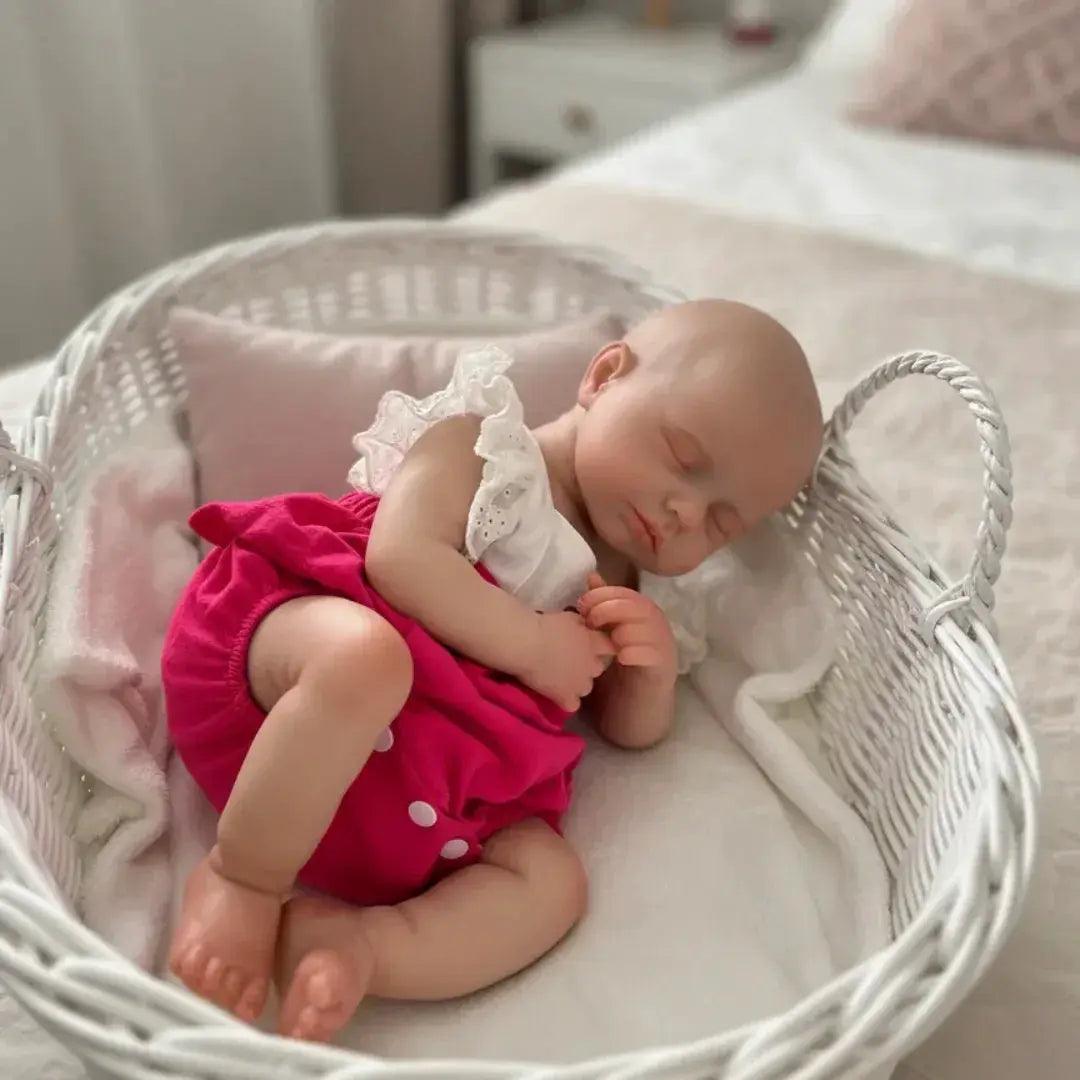  18 Inch Silicone Reborn Doll Open Mouth Soft Body Gift -  ToylandEU™