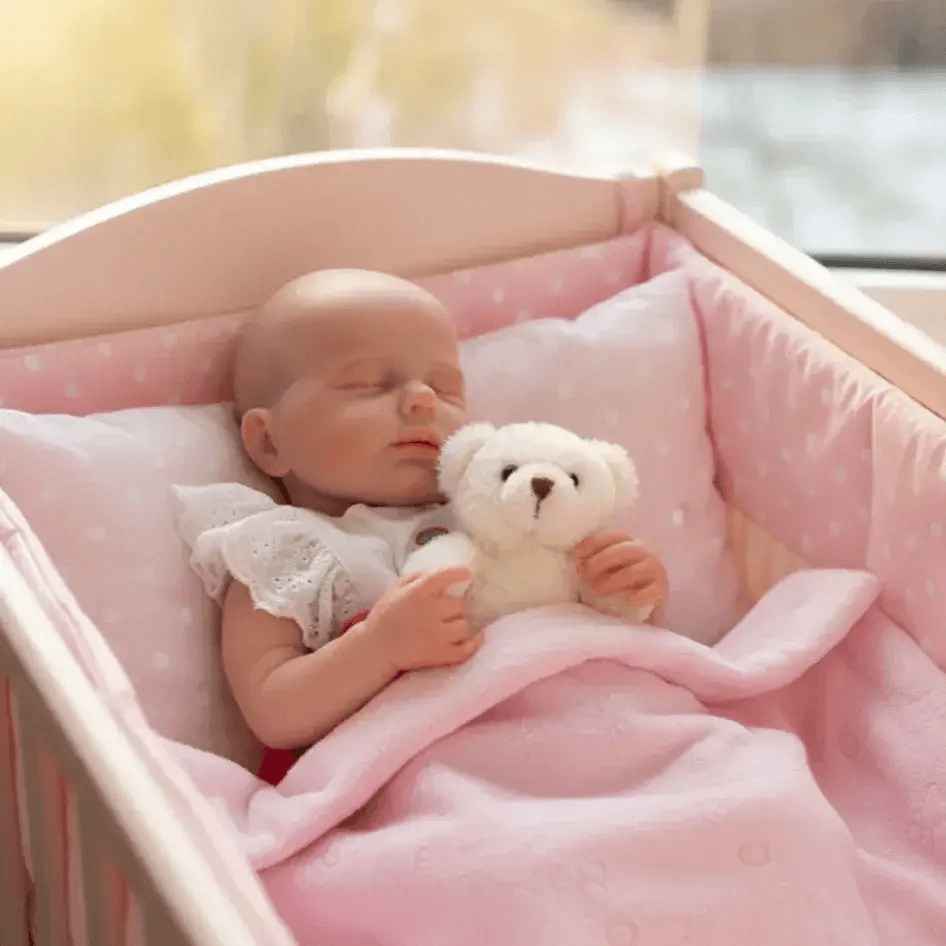  18 Inch Silicone Reborn Doll Open Mouth Soft Body Gift -  ToylandEU™