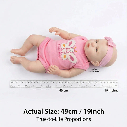  Soft Vinyl Reborn Doll 19 Inch Full Body Abigail Gift -  ToylandEU™